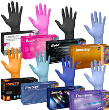 Powder-Free Vinyl Exam Gloves (Medium)